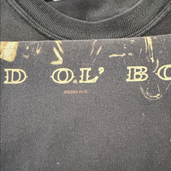 Vintage Y2K Harley-Davidson Dark Gray 'Good Ol' Boys' Tee - Picture 4 of 4